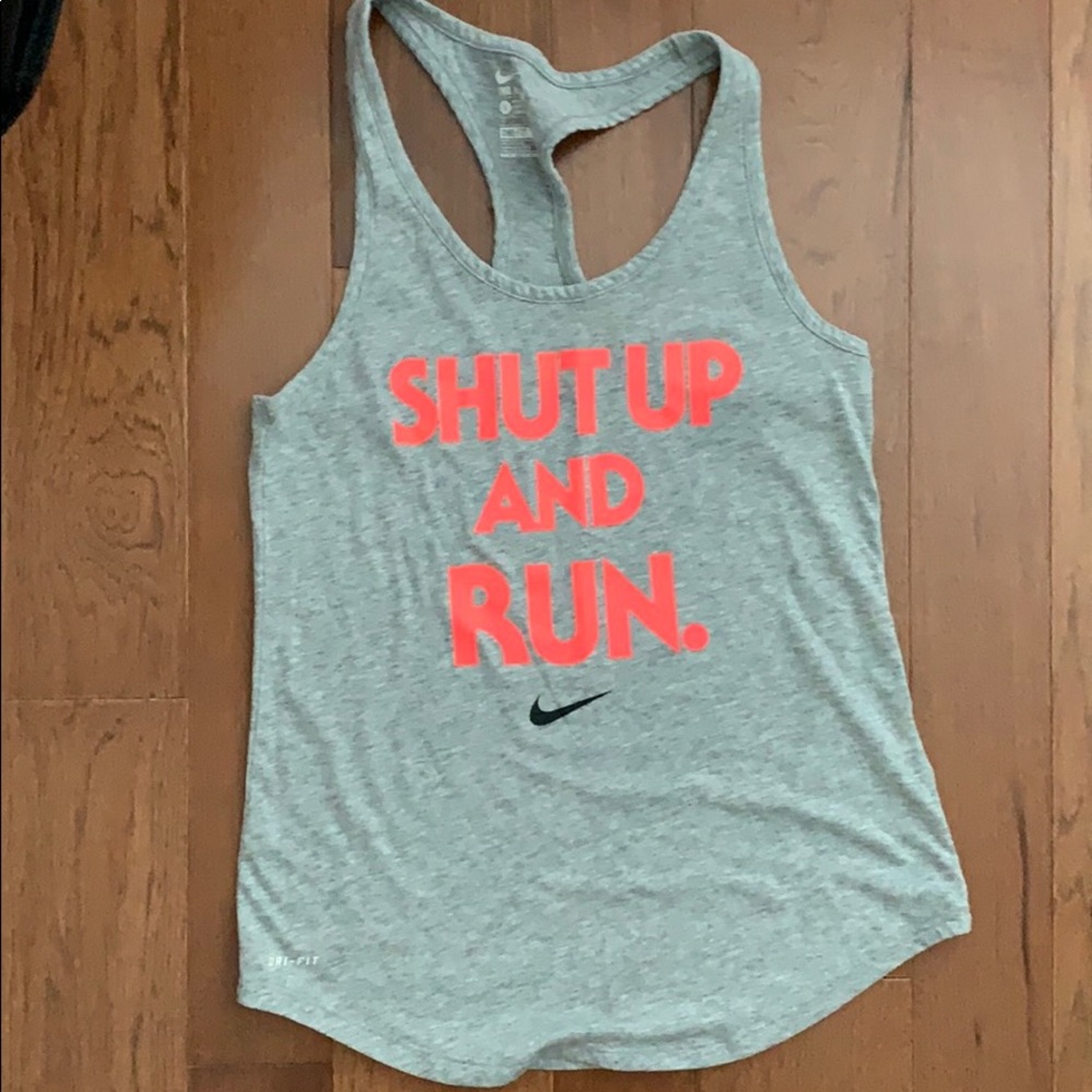 Dry fit tank